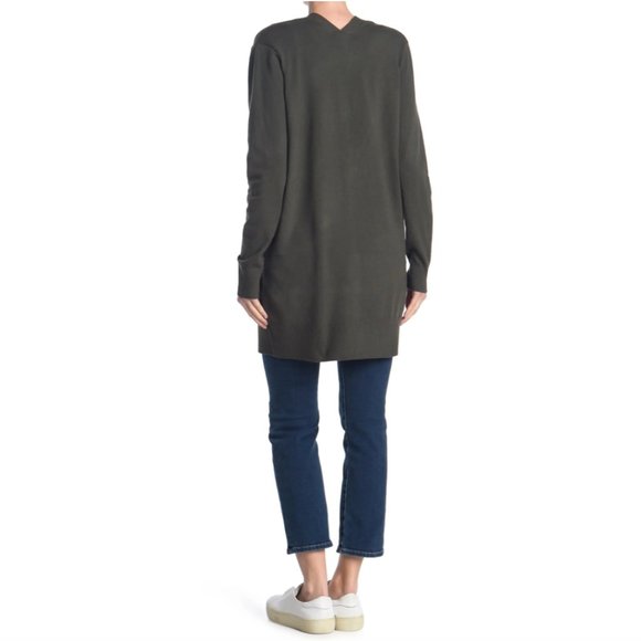 NEW Sweet Romeo Simple Open Drape Pocket Cardigan - Picture 2 of 7